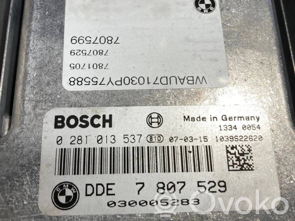 Aizdedzes ECU komplekts