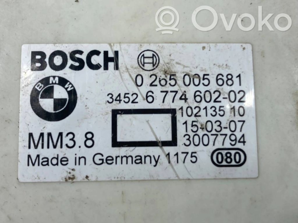 ESP (Electronic Stability Program) sensor (acceleration sensor)