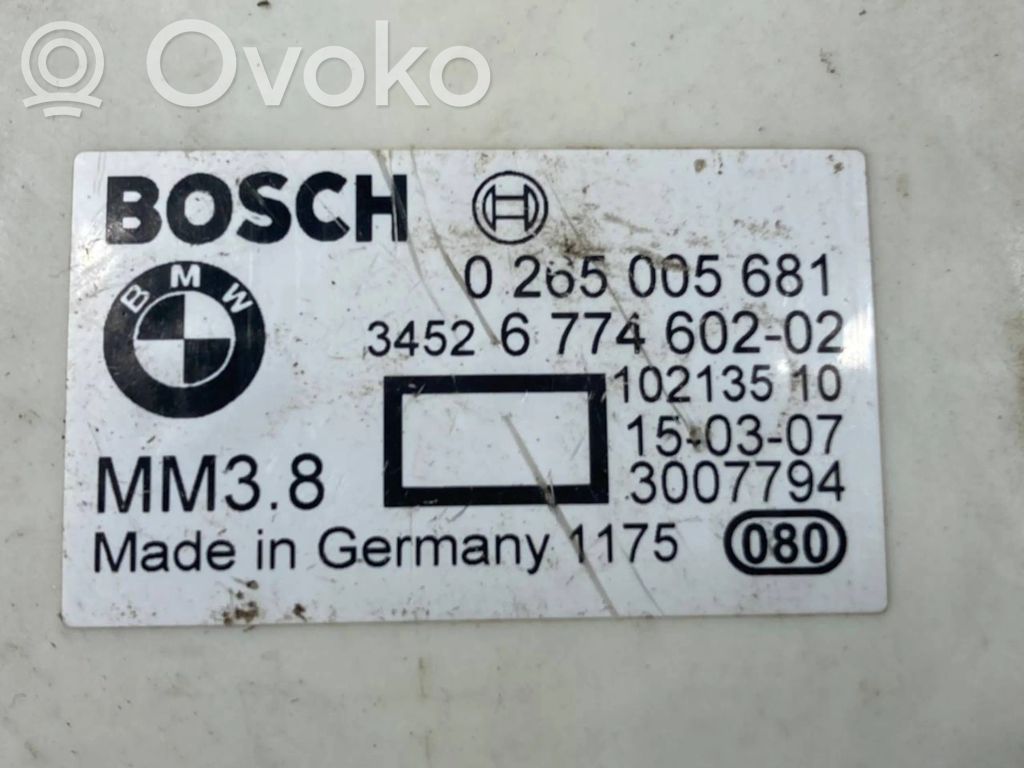 ESP (elektroniskās stabilitātes programmas) sensors (paātrinājuma sensors)