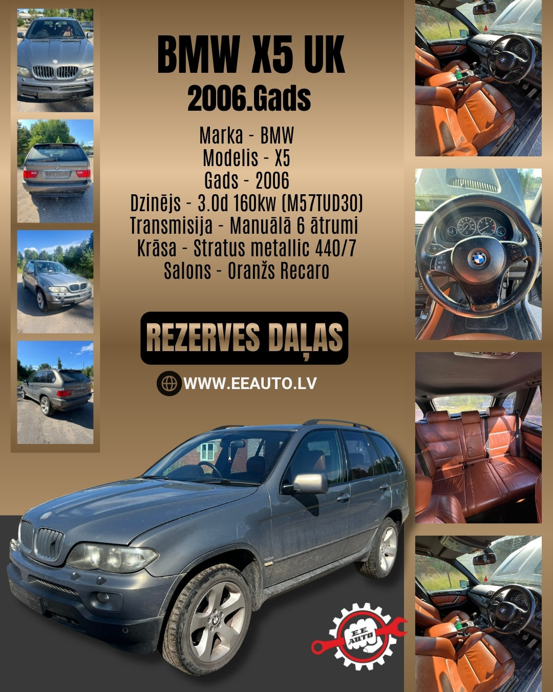 BMW 320d E91 2006 - varuosad