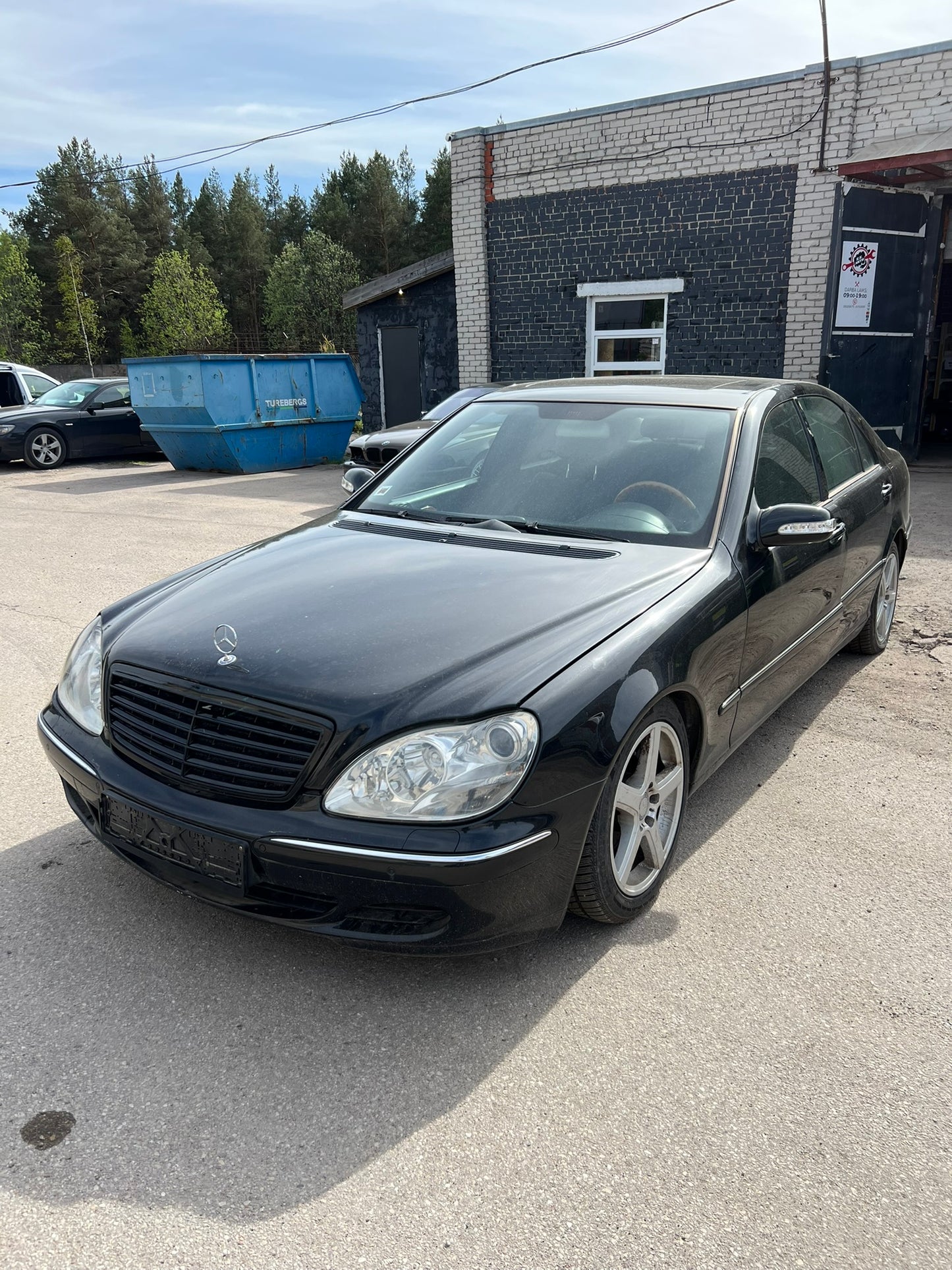 Mercedes Benz S320 CDI 2004.g. rezerves daļas