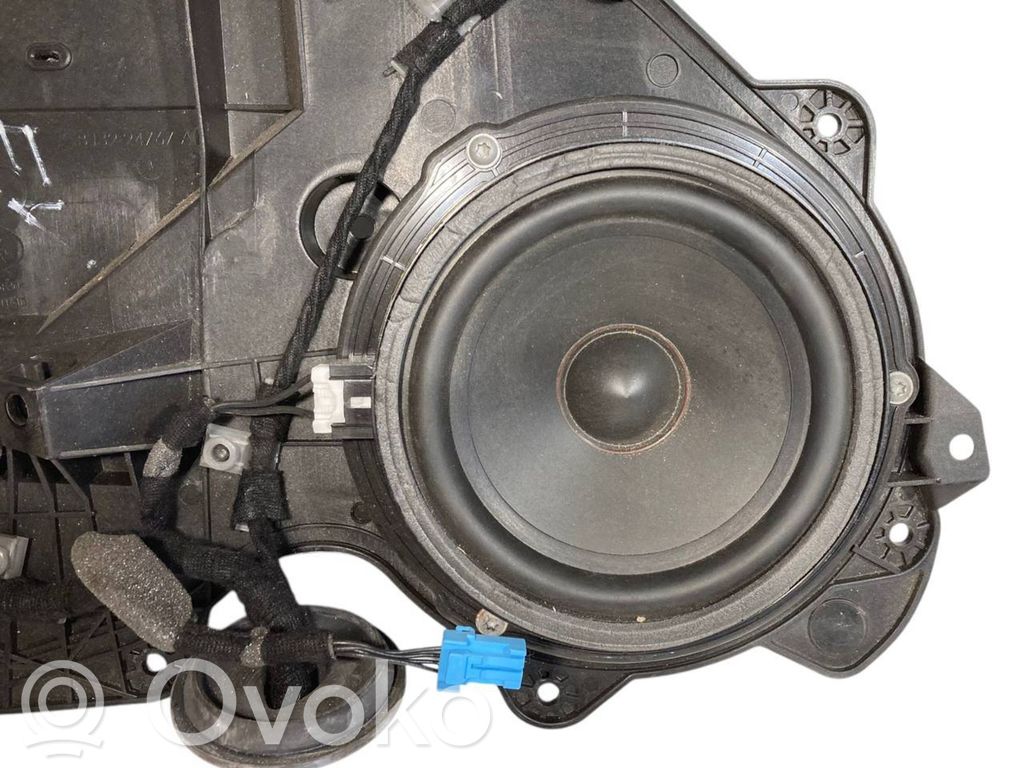 Speaker(s) in the rear door