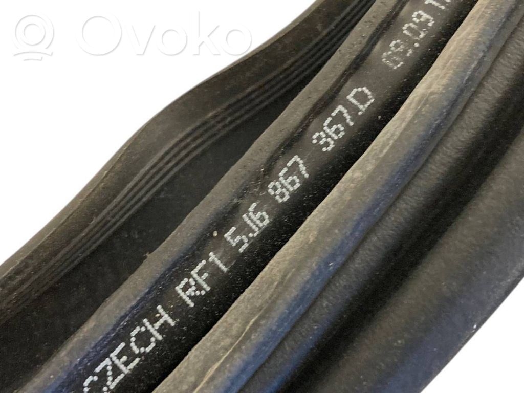 Aizmugurē apdares gumija (virsbūvē)