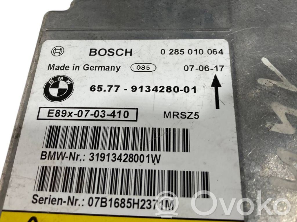 Gaisa spilvenu vadības bloks