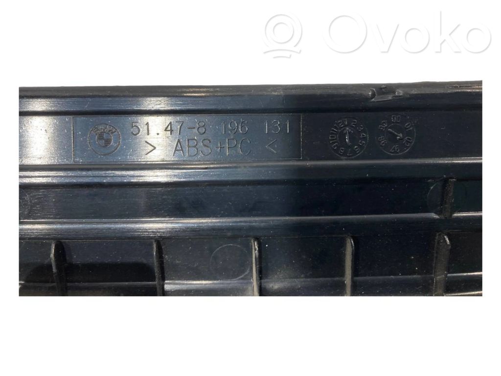 Aizmugurējā sliekšņa dekoratīvā apdare (iekšējā)