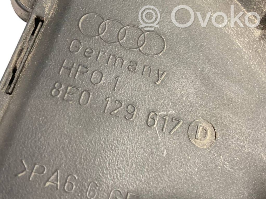 Gaisa ieplūdes kanāla detaļas