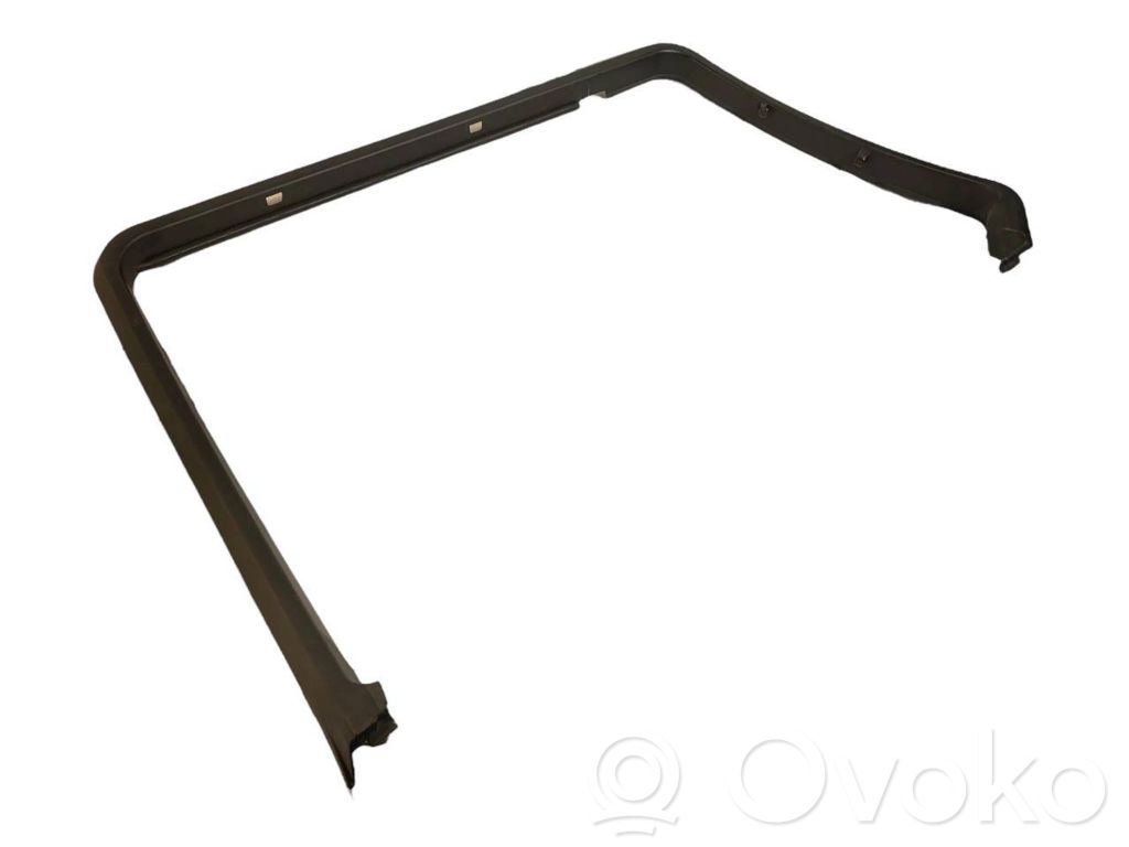 Rear door glass frame