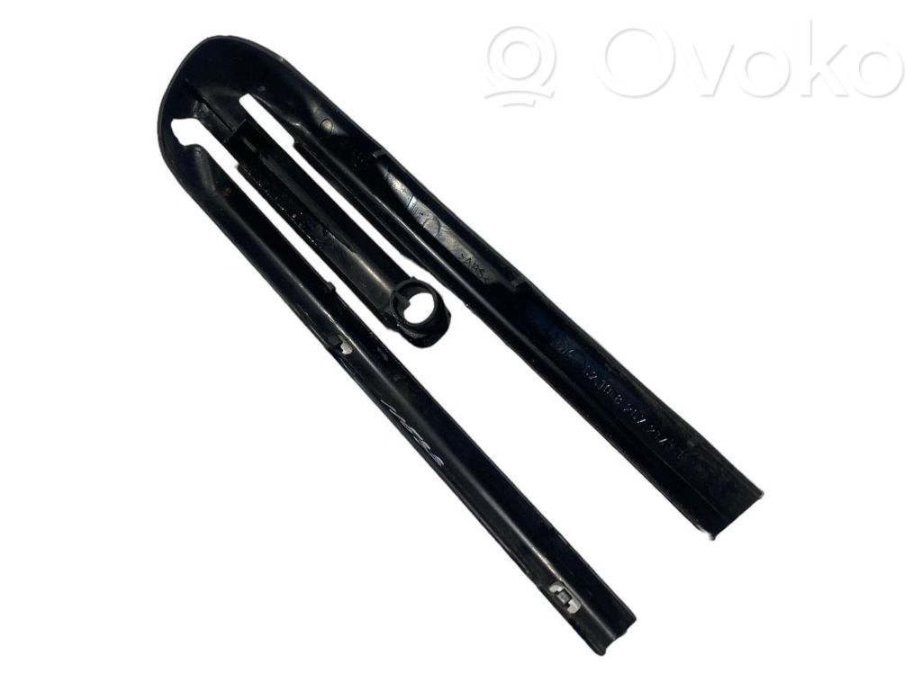 Front passenger seat rail decorative trim