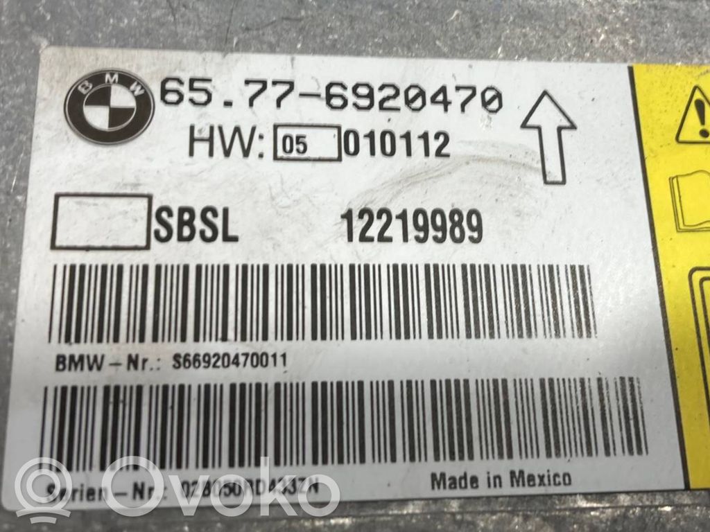 Airbag control unit