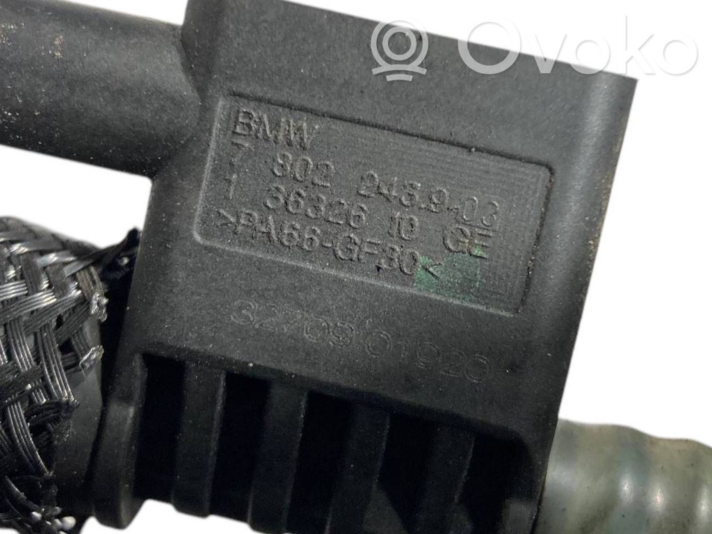 Degvielas atplūdes caurule