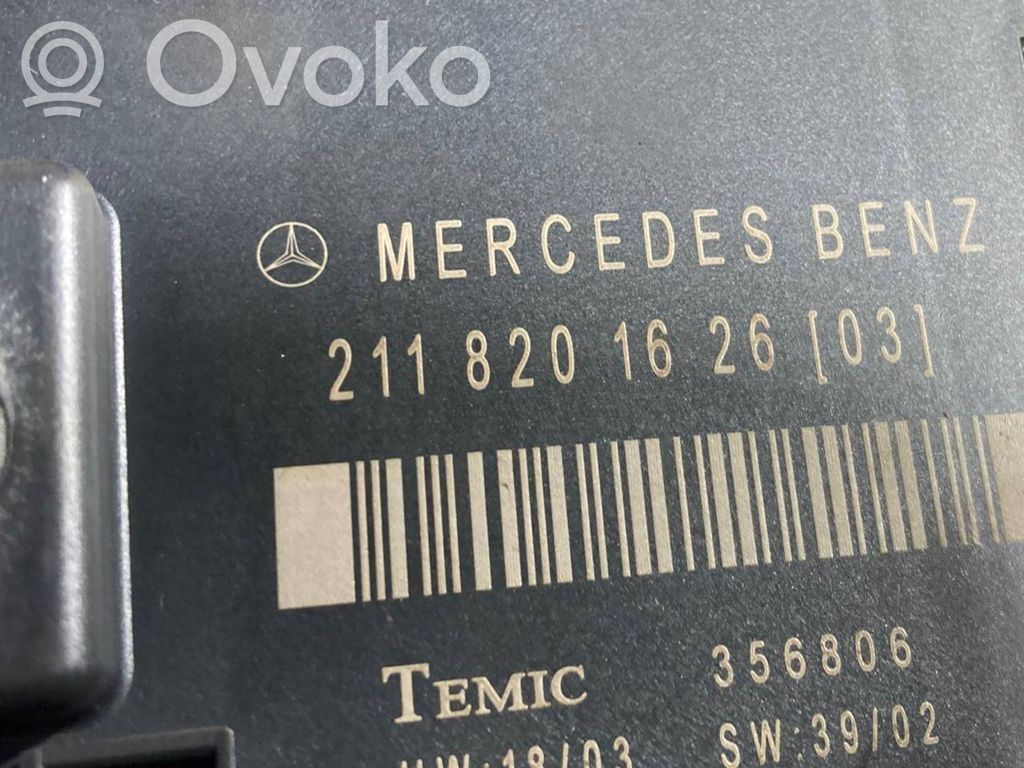 Durvju vadības bloks