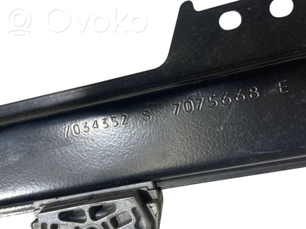 Front electric window lifter assembly