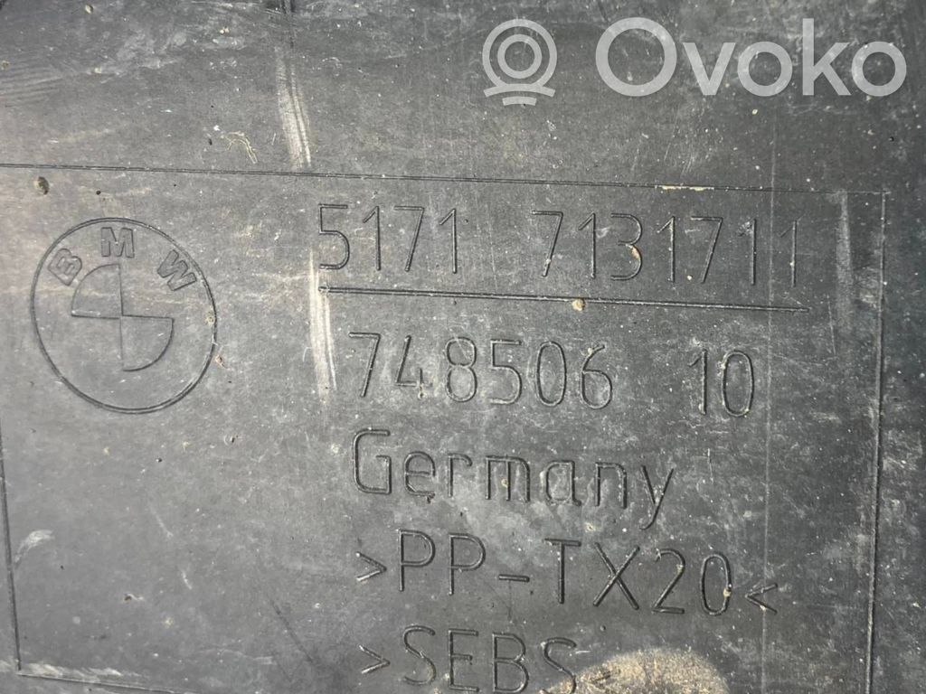 Under engine guard (front)