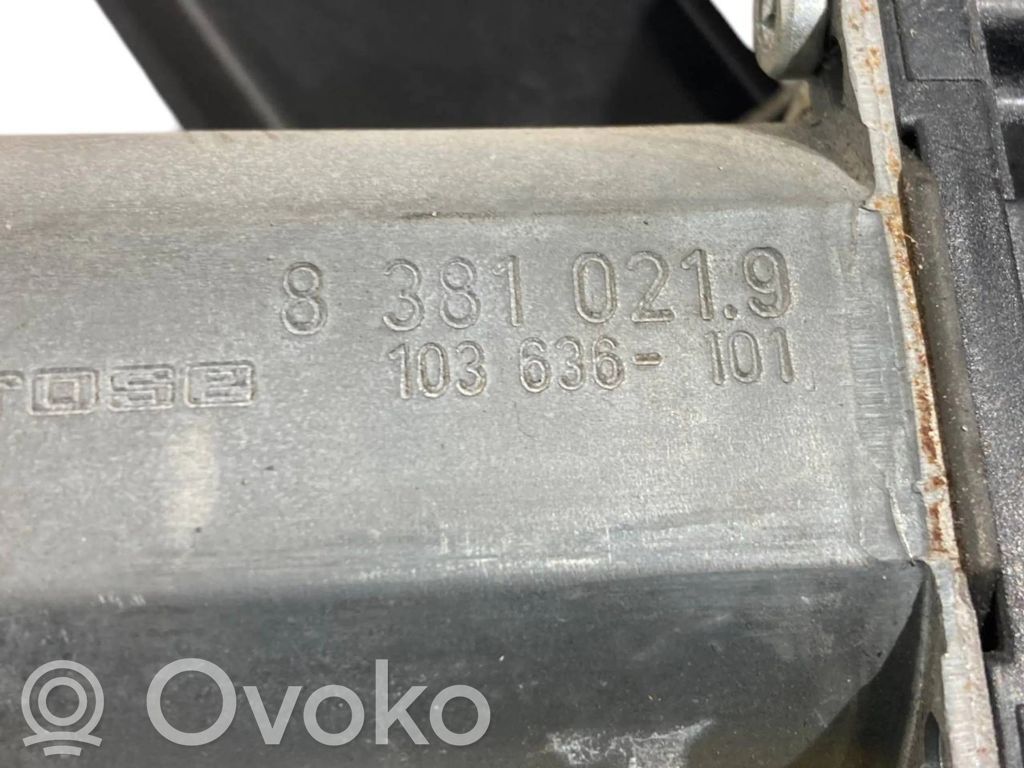 Elektriskā loga pacelšanas mehānisma komplekts