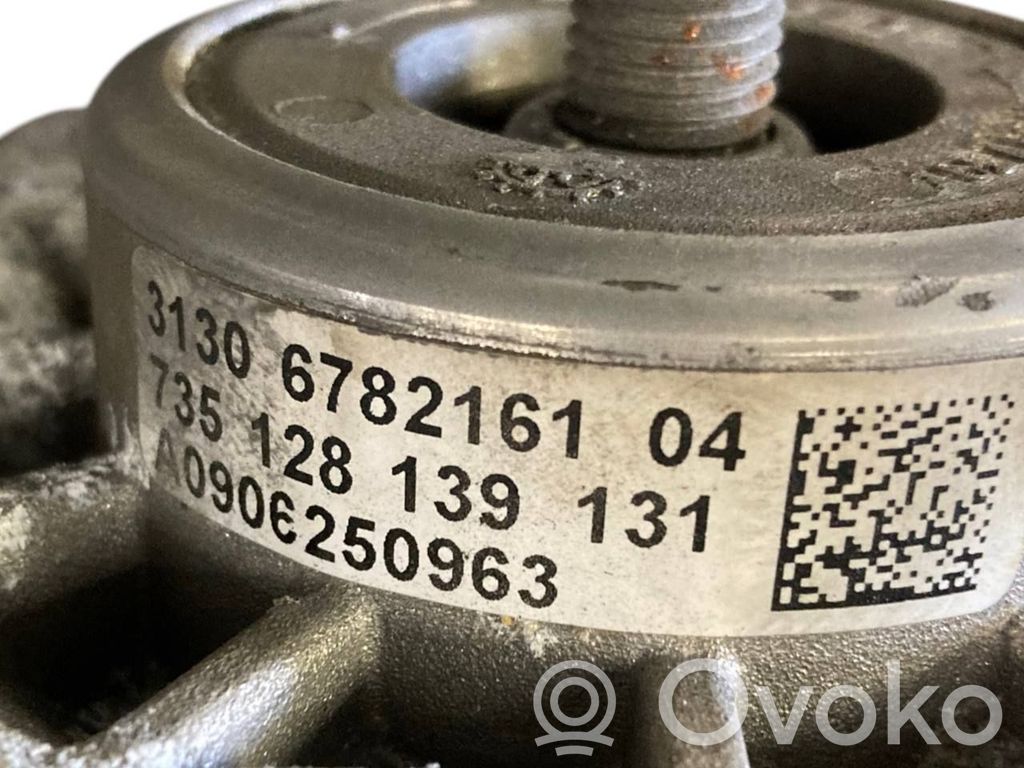 Front shock absorber with spring