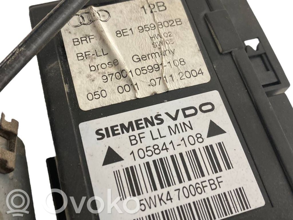 Priekšpusē elektriskā loga pacelšanas mehānisma komplekts