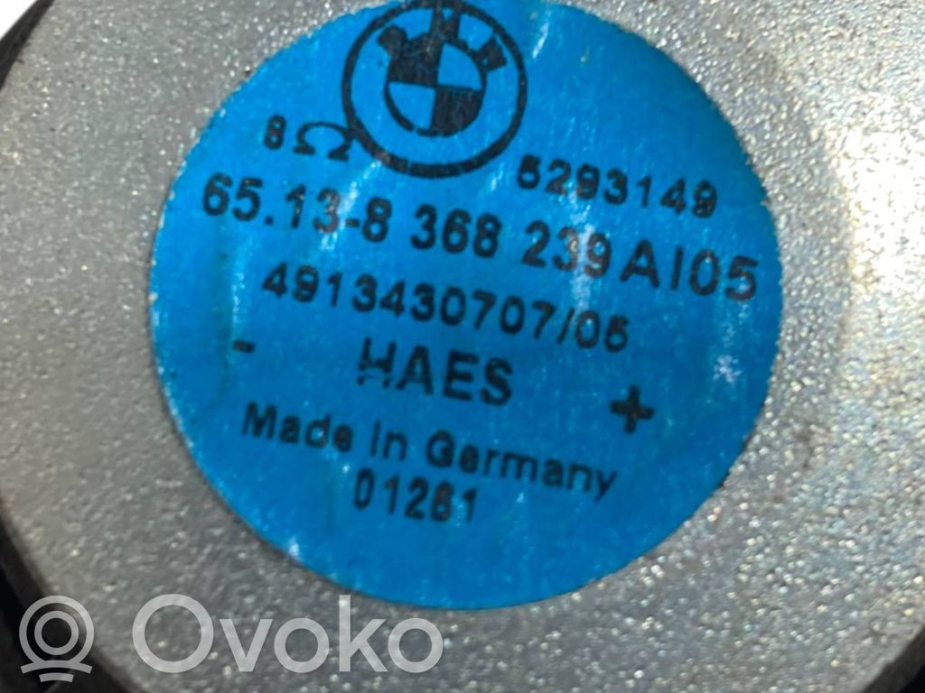 Speaker(s) in the rear door