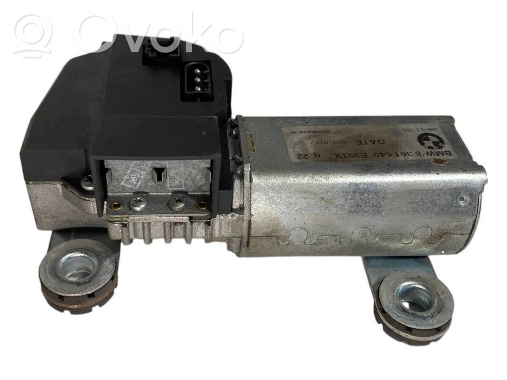 Rear window wiper motor