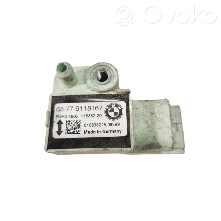 Airbag impact sensor