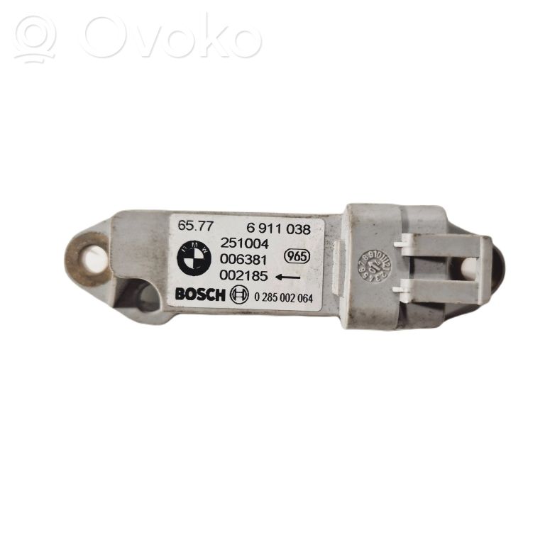 Airbag impact sensor