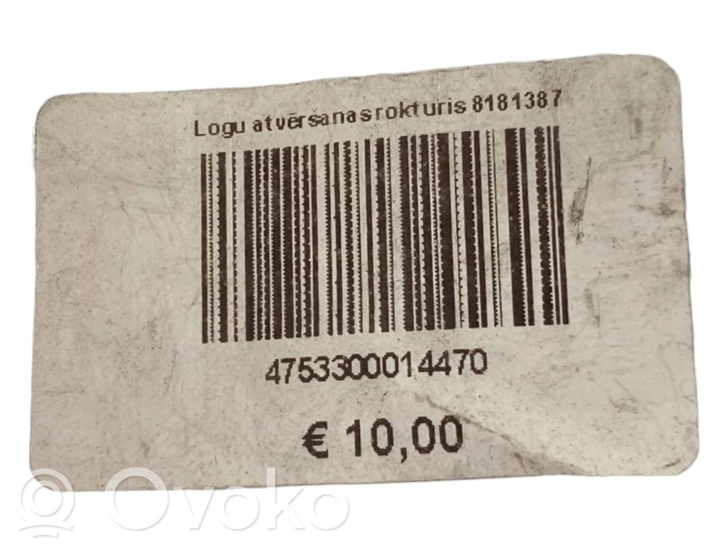 Logu pacēlāju vadības slēdzis (-dži)