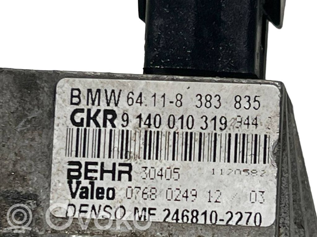 Mazā radiatora ventilatora reostats