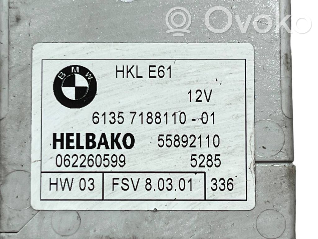 Bagāžnieka pārsega vadības bloks