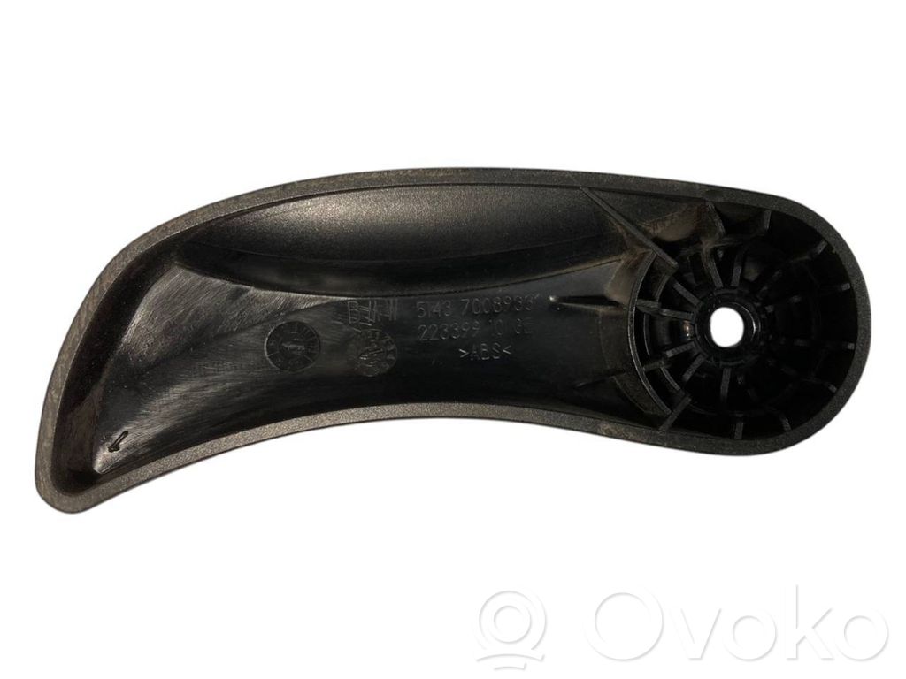 Engine hood release handle