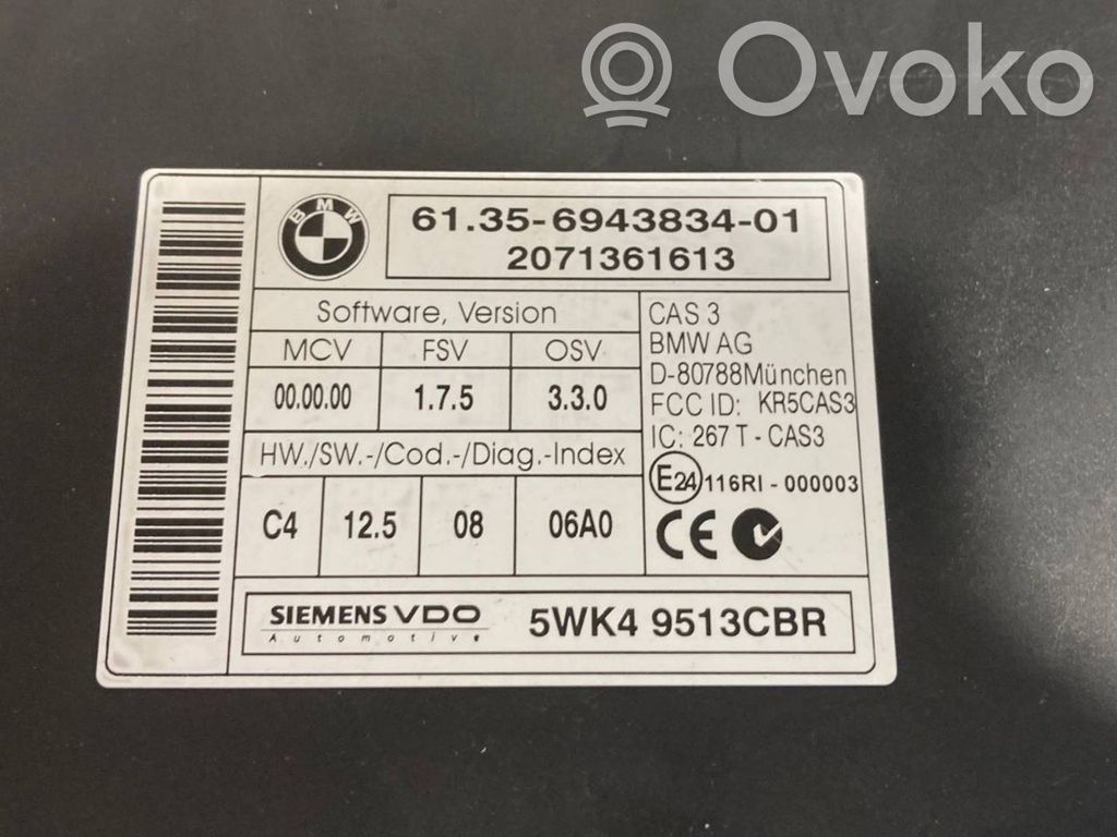 Aizdedzes ECU komplekts