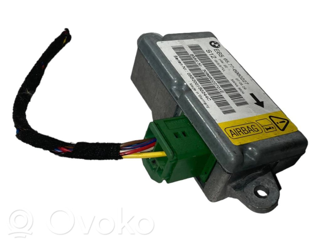 Airbag impact sensor
