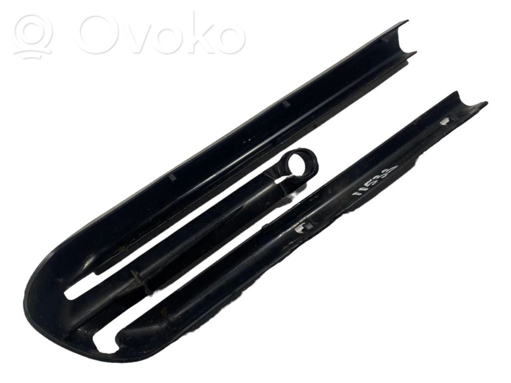Front passenger seat rail decorative trim