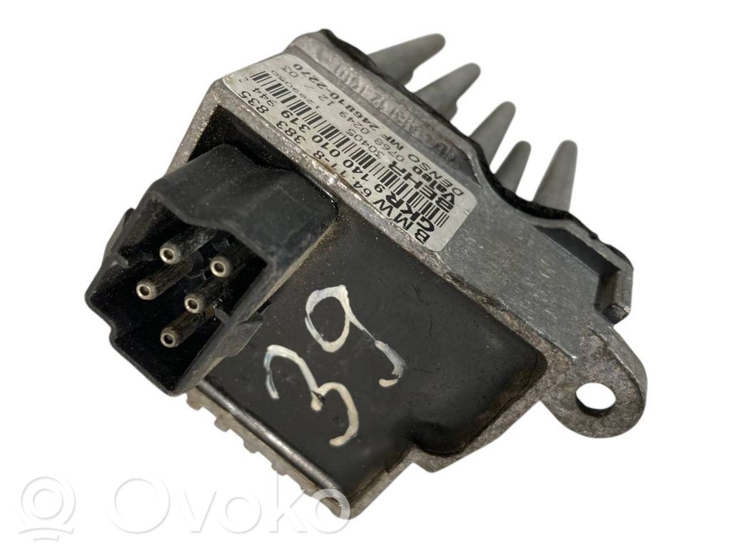 Mazā radiatora ventilatora reostats