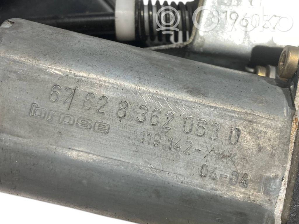 Front electric window lifter assembly