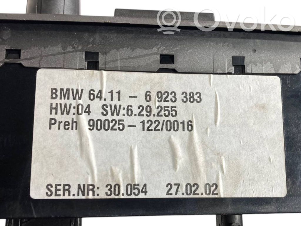 Блок управления кондиционером/климат-контролем/отоплением салона (в салоне)