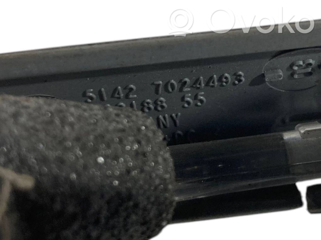 Other types of rear door trim parts