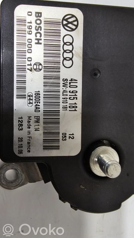 Battery control module