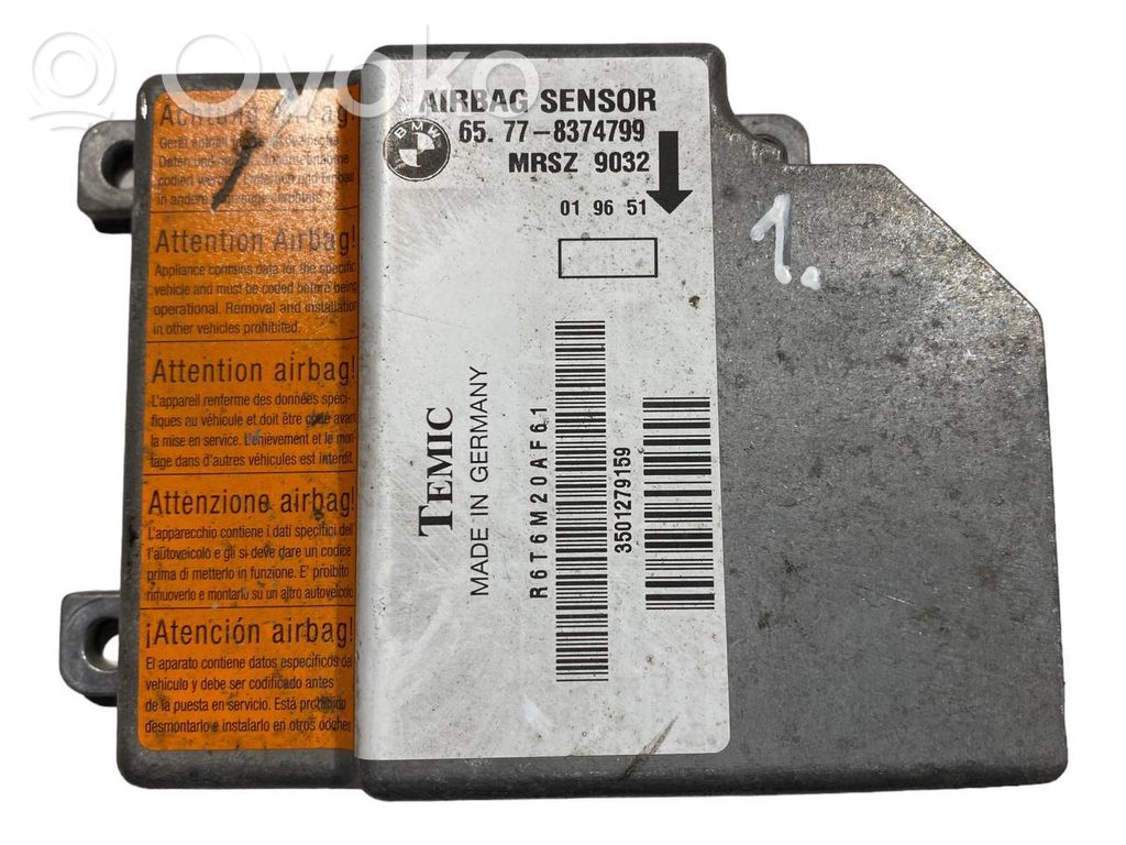 Gaisa spilvenu vadības bloks