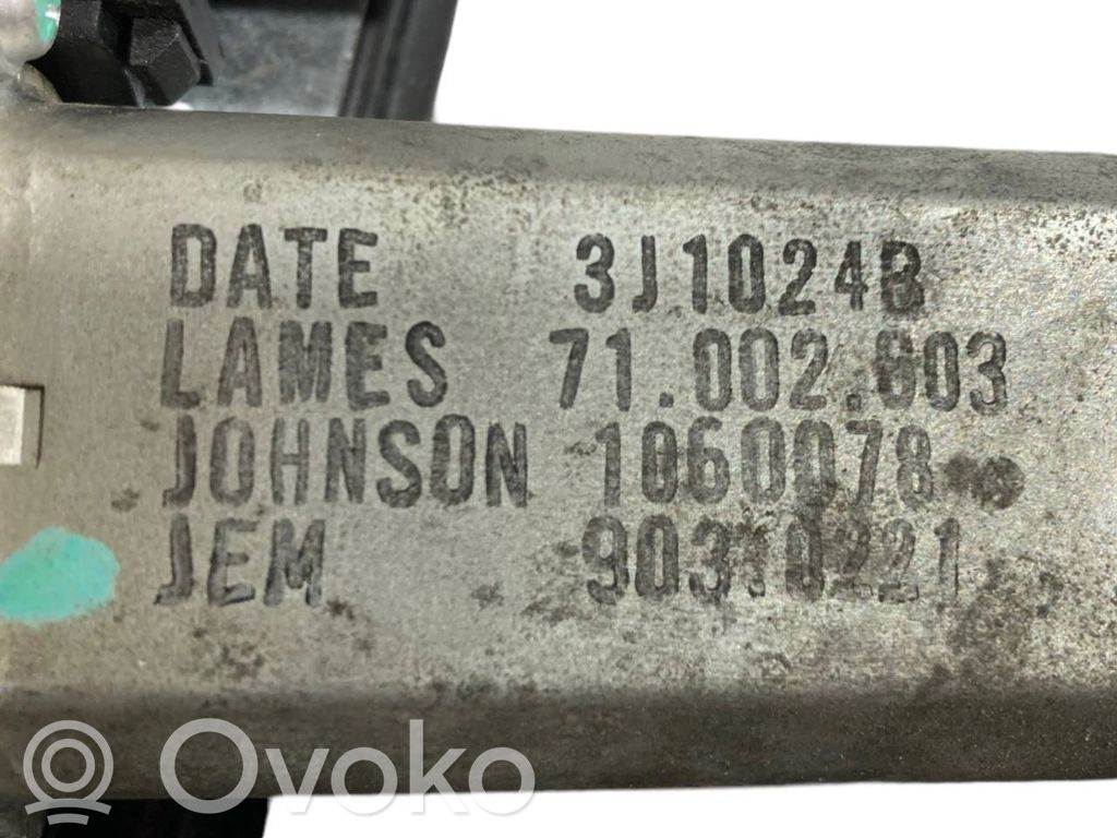 Elektriskā loga pacelšanas mehānisma komplekts