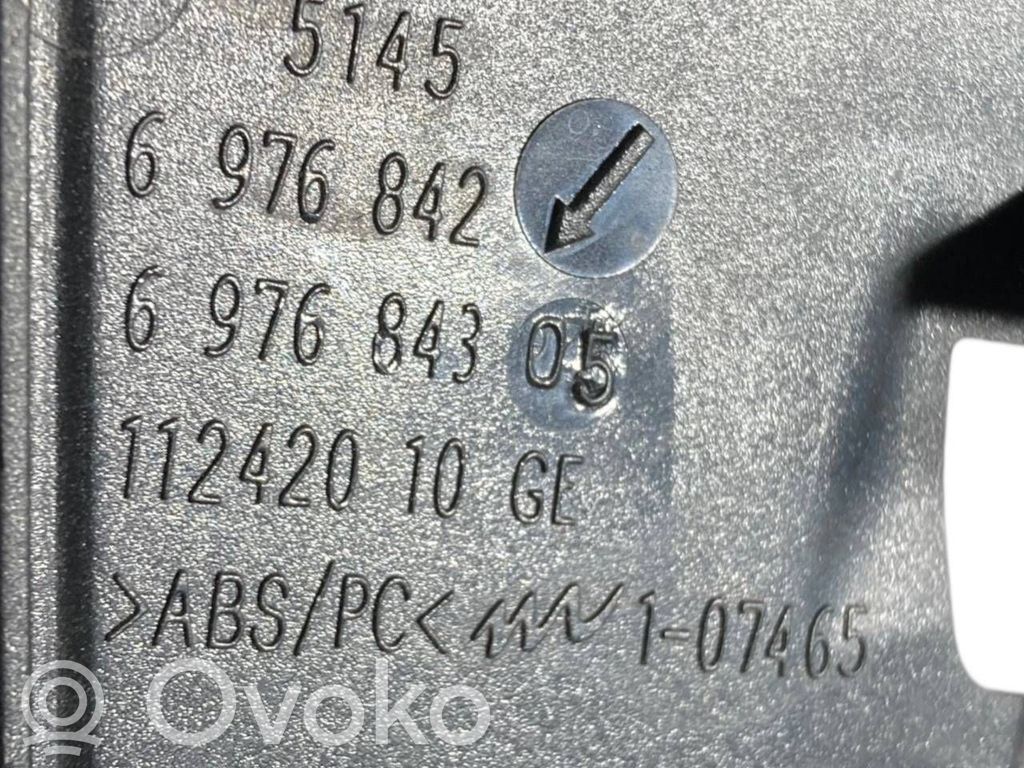 Klimata kontrole / mazā radiatora vadības dekoratīvā apdare