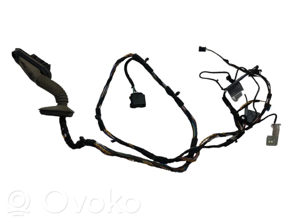Rear door wiring installation
