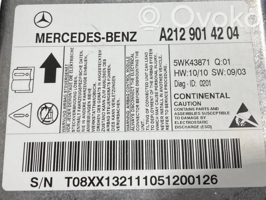 Gaisa spilvenu vadības bloks