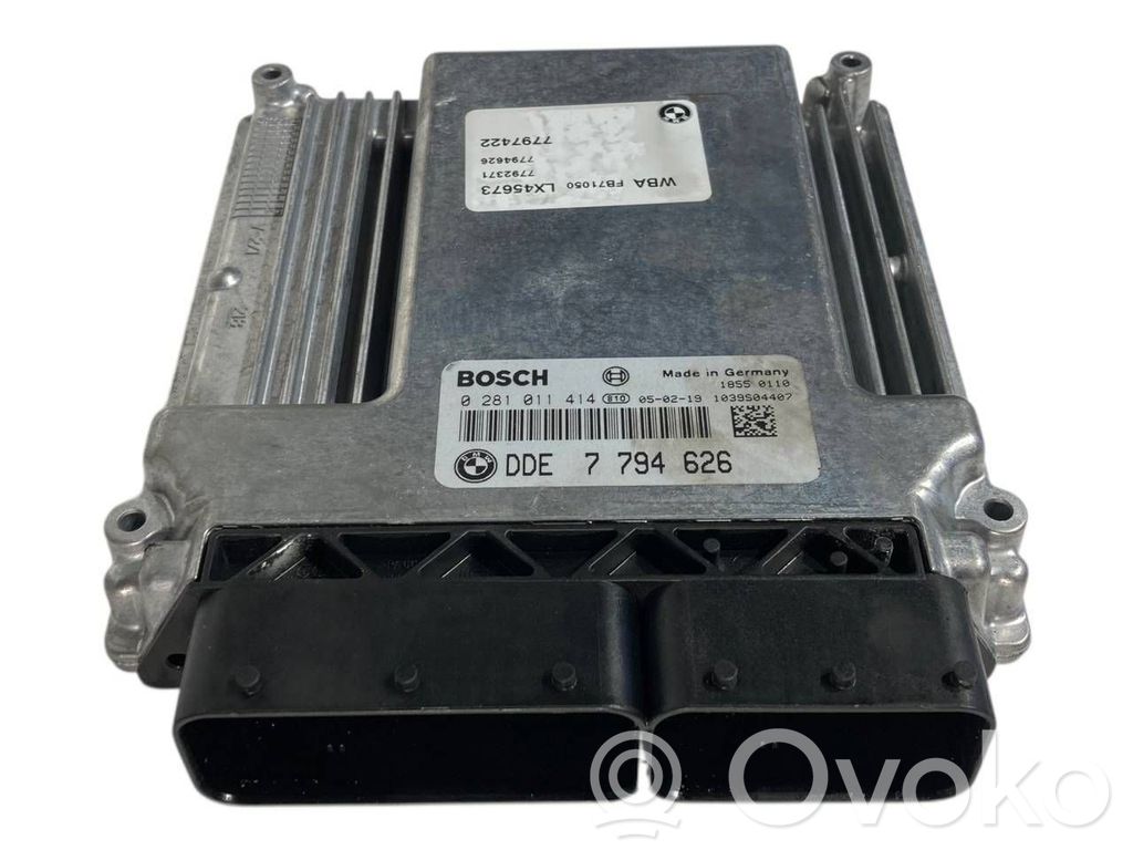 Aizdedzes ECU komplekts