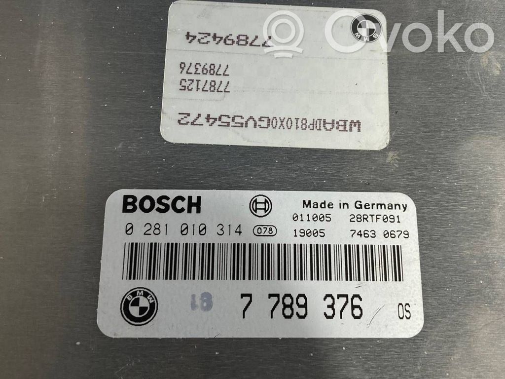 Aizdedzes ECU komplekts