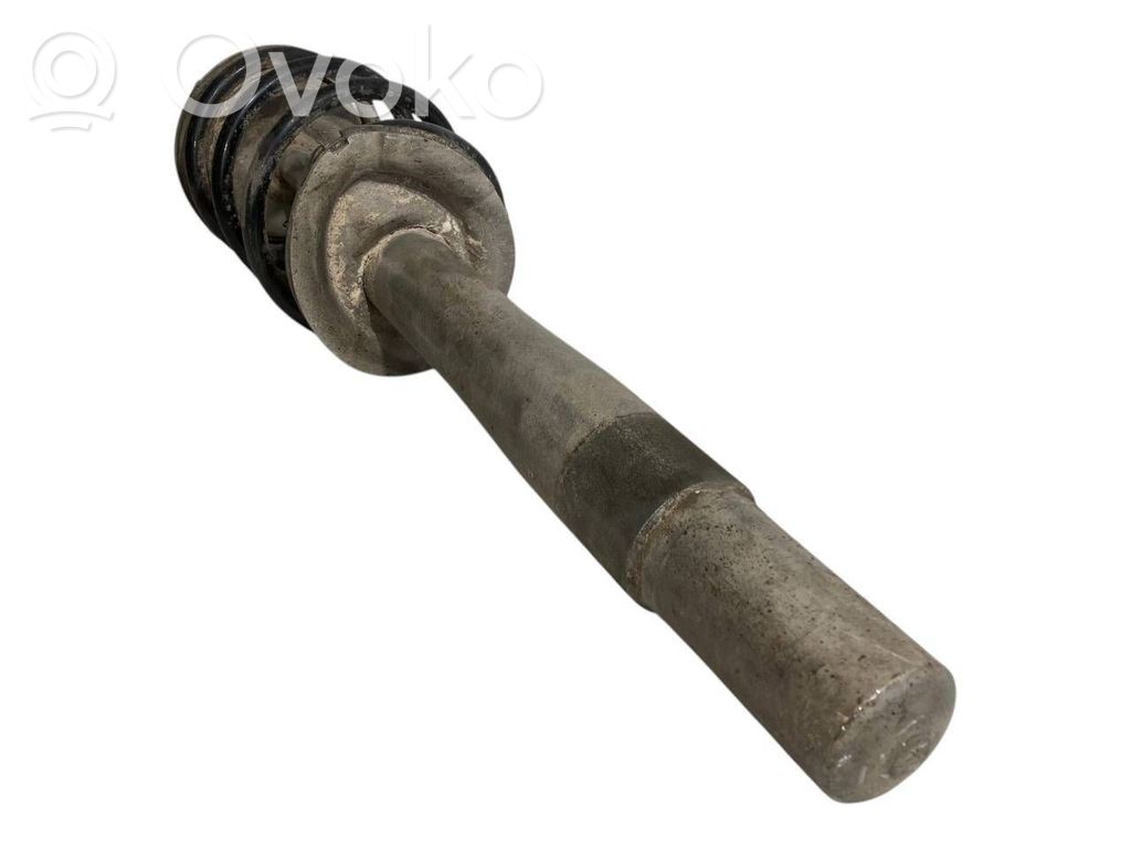 Front shock absorber with spring