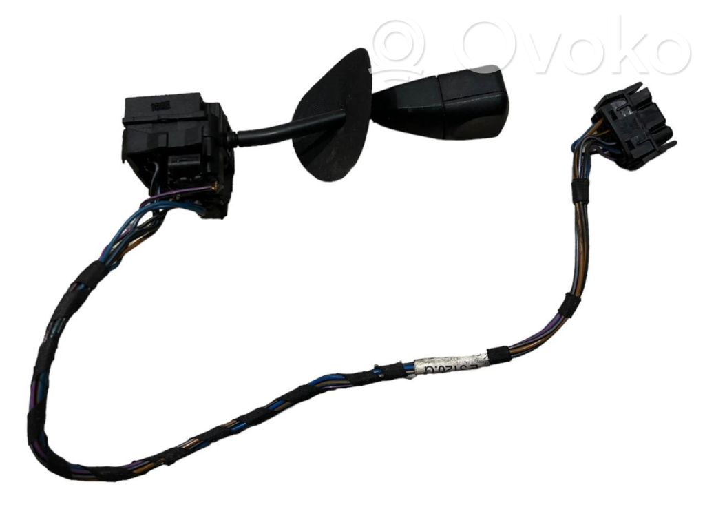 Wiper control button stalk