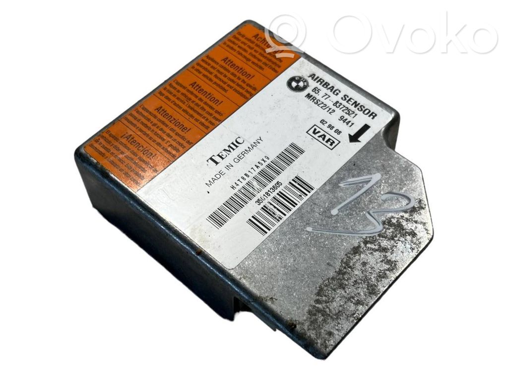 Airbag impact sensor
