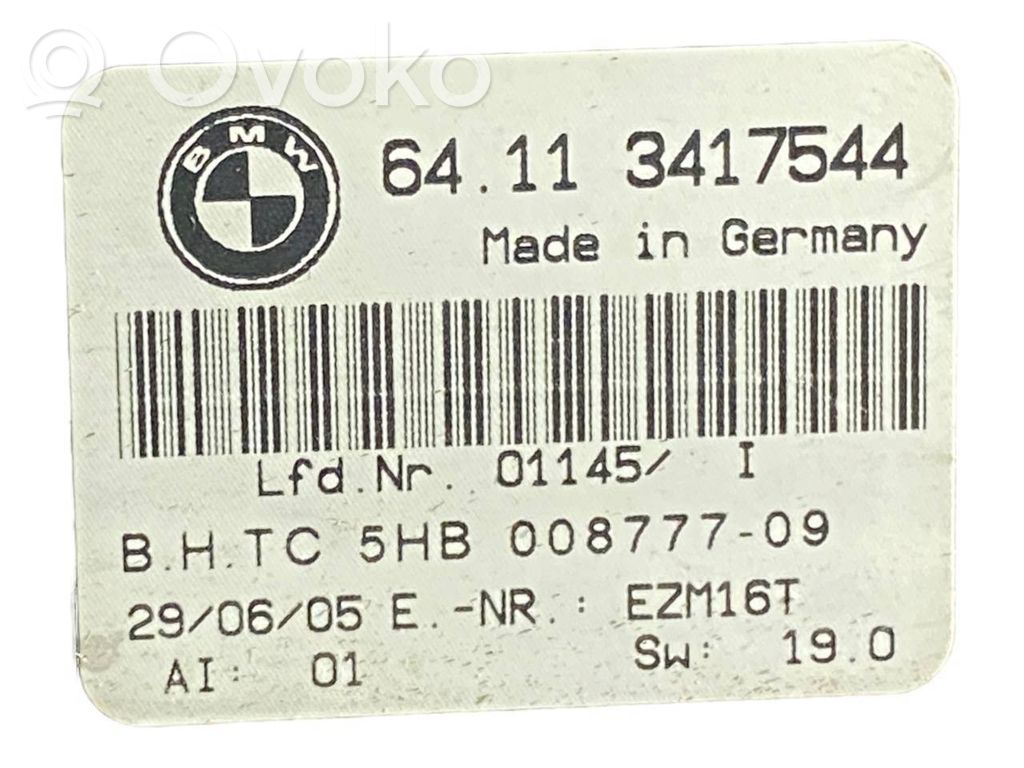 Air conditioning / climate control / interior heating control unit (in the passenger compartment)