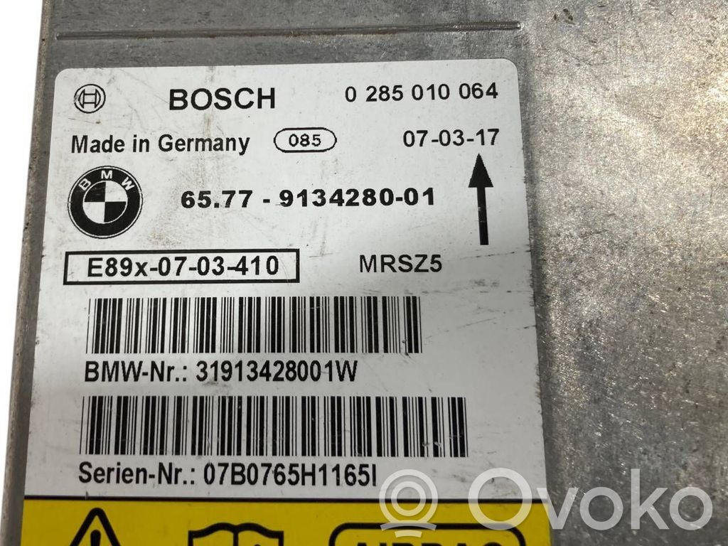 Gaisa spilvenu vadības bloks