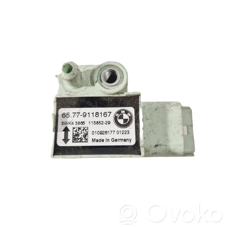 Airbag impact sensor