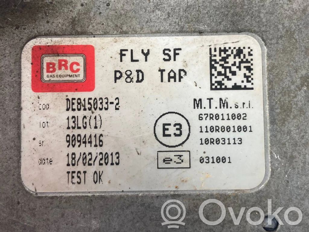 Gas appliance control unit